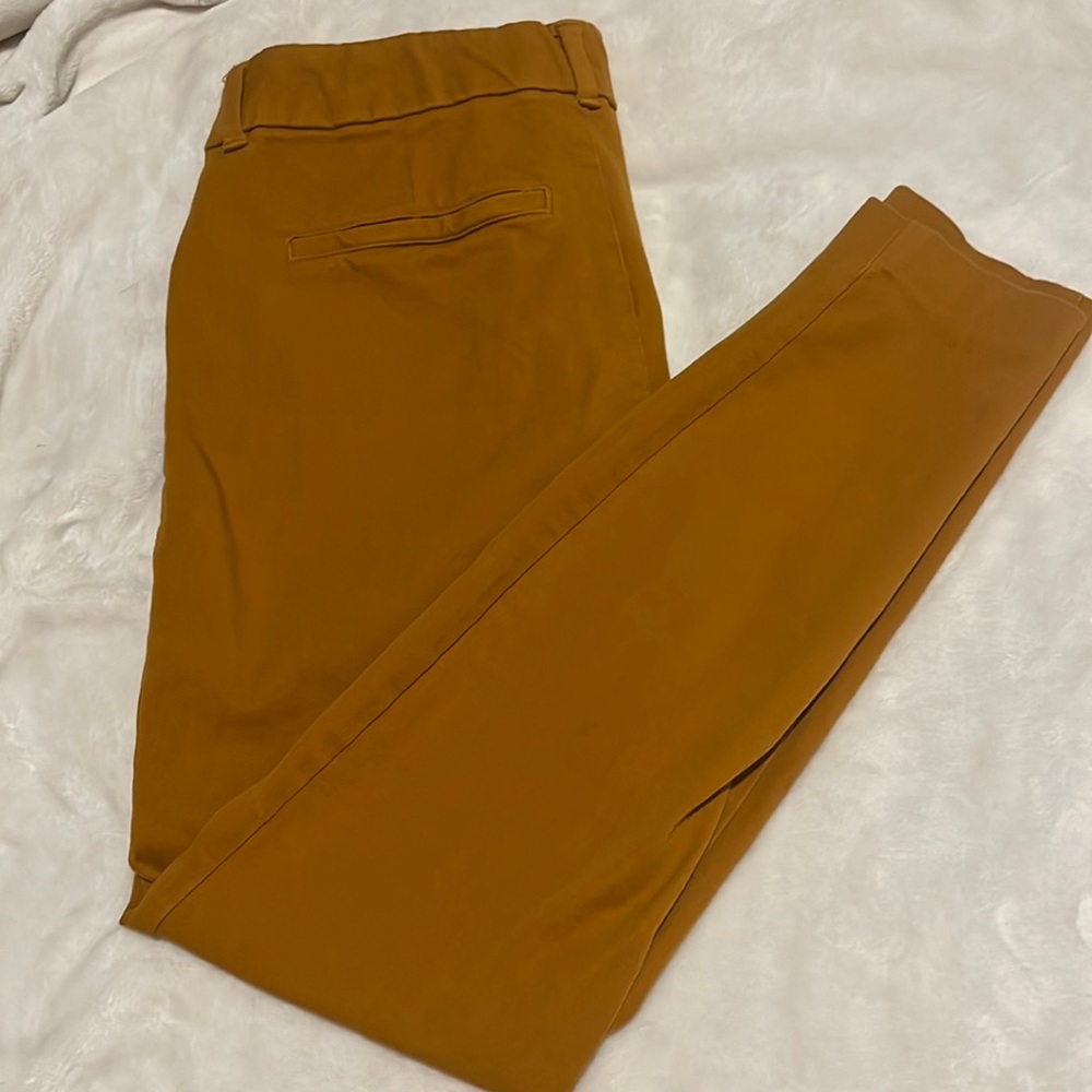 Old Navy Pixie Pants Mustard Yellow